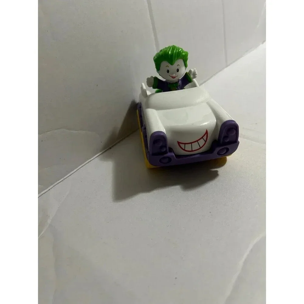 Fisher Price Little People DC Super Friends Joker Figure and Car